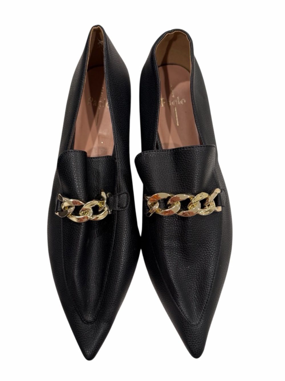 Linea Paolo Women Loafers Leather Slip On Flats Comfort Casual Work Shoes Sz 13